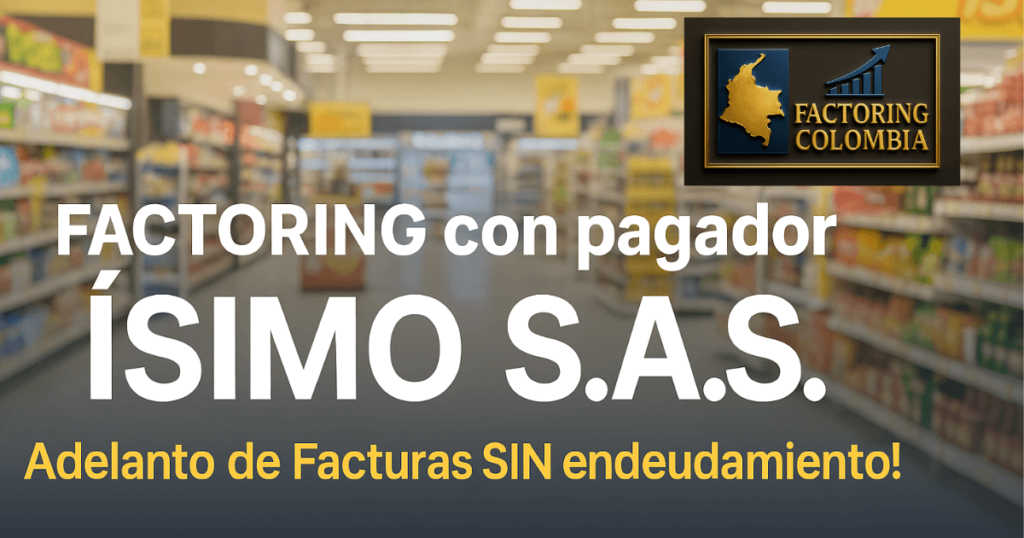 FACtoring con Isimo sas, tiendas isimo, almacenes isimo, issimo